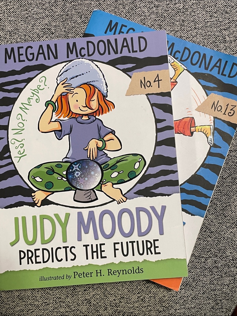 Judy Moody #4 and #13 Paperback Books Lot Set of 2 Kids EUC Megan McDonald